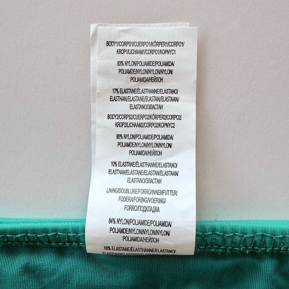 NWT La Blanca Island Goddess Shirred Band Hipster Bikini Bottoms in Calypso Sz 6 - Picture 7 of 10